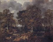 Thomas Gainsborough Gainsborough's Forest oil painting